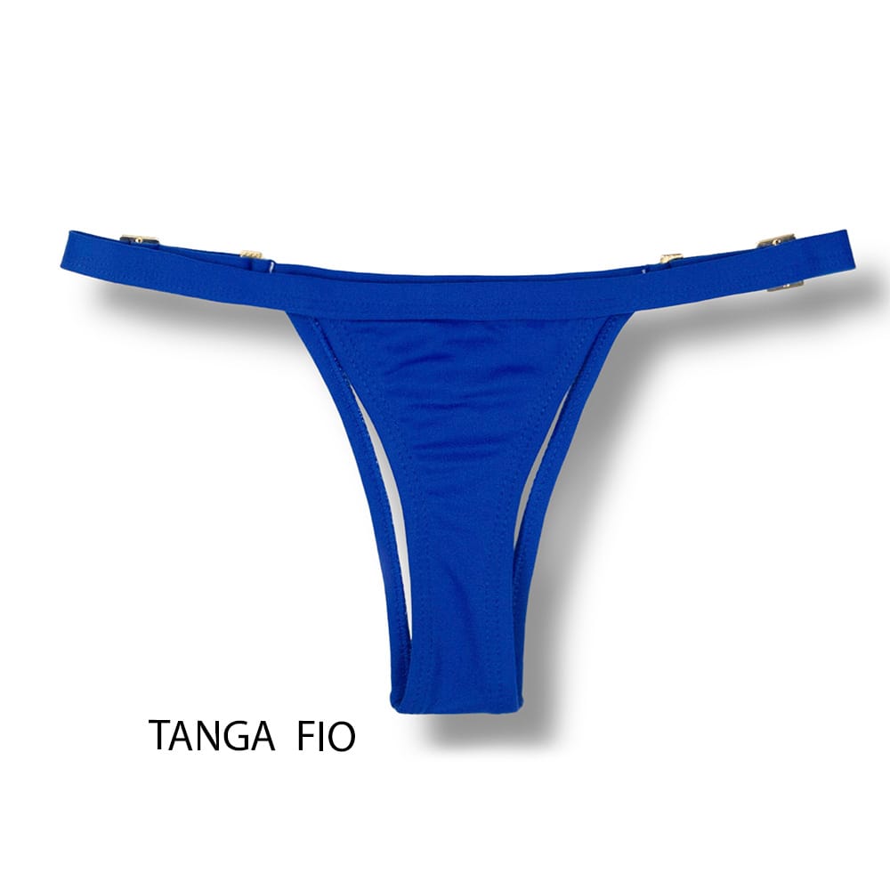 Tanga Fany Azul Cobalto