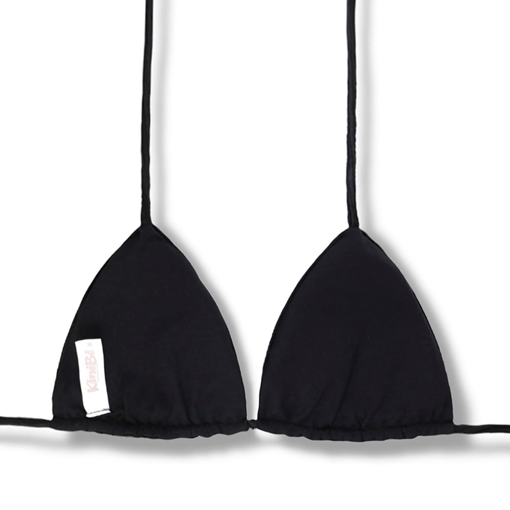 Conjunto de biquíni Onix | Top Lua + Tanga Fany | Top dupla face com bojo embutido | Tanga semi fio com regulador na lateral