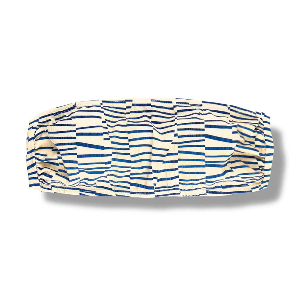 Top Faixa Mareia | Tomara que Caia de Amarrar nas Costas | Biquini Estampado | Forrado | Sem Bojo