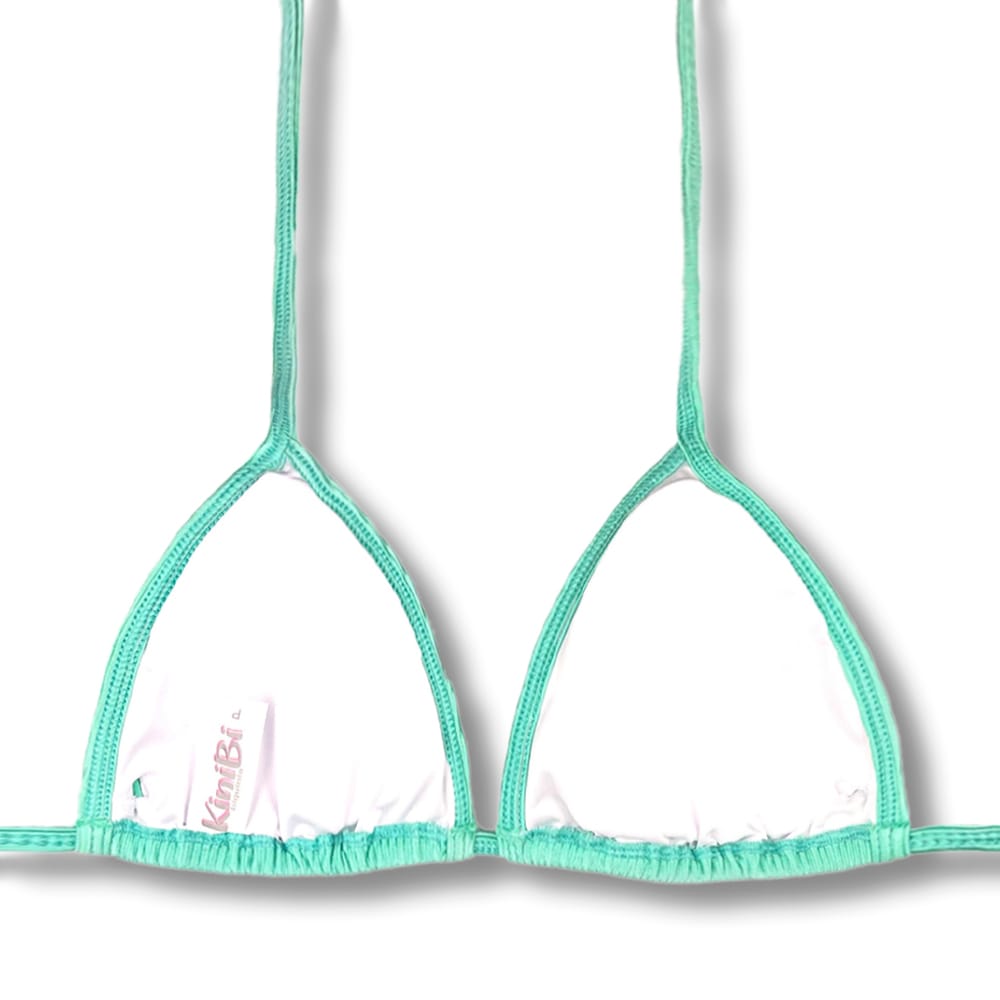 Conjunto de Biquíni Turmalina | Top Mara + Tanga Fany | Tanga Marquinha de Fita com Regulagem | Top Cortininha com Abertura para Bojo