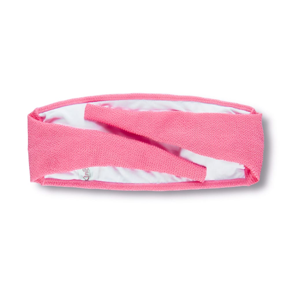 Top Faixa Blush | Tomara que Caia de Amarrar nas Costas | Biquini cor Rosa | Forrado | Sem Bojo | Tecido Texturizado Plissê