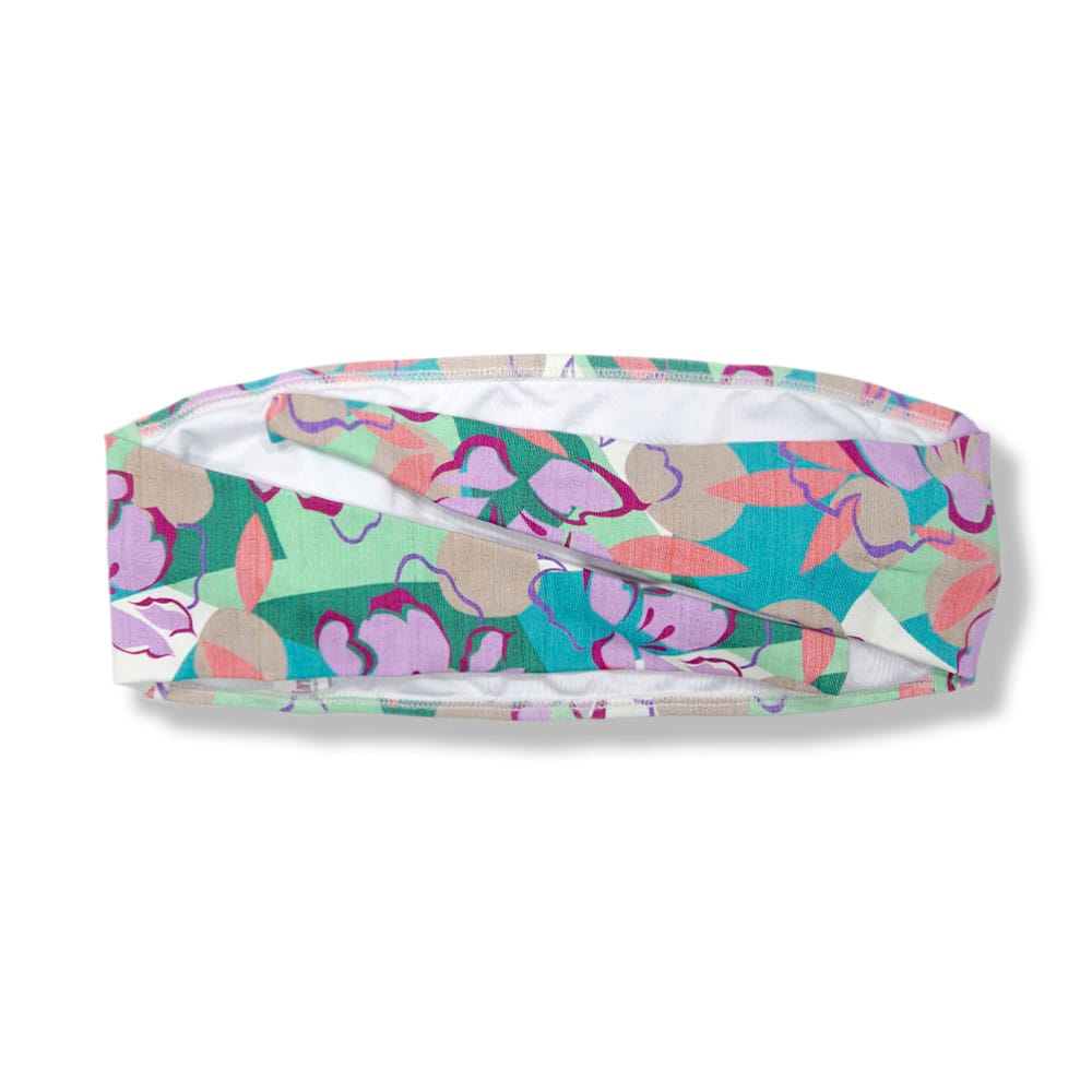 Top Faixa Lilac | Tomara que Caia de Amarrar nas Costas | Biquini Estampado | Forrado | Sem Bojo