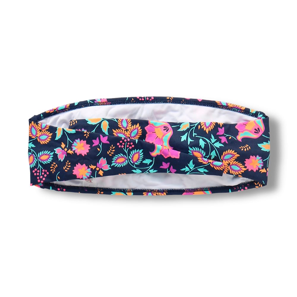 Conjunto de Biquini Estampado Bosque | Top Faixa + Tanga Mora |Tanga com amarração larga lateral | top faixa tomara que caia