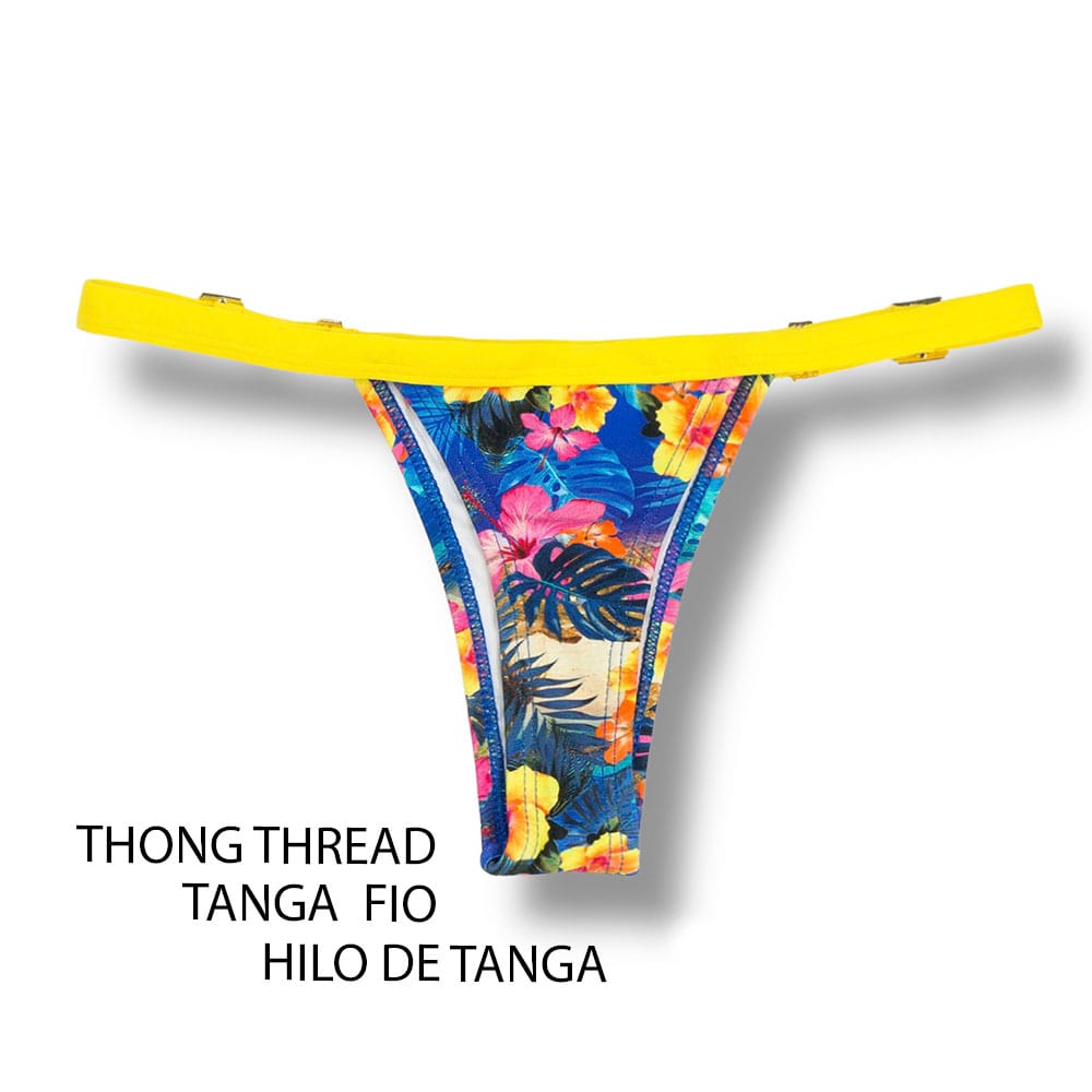 CONJUNTO DE BIQUÍNI HAWAII| TOP MARA + TANGA FANY