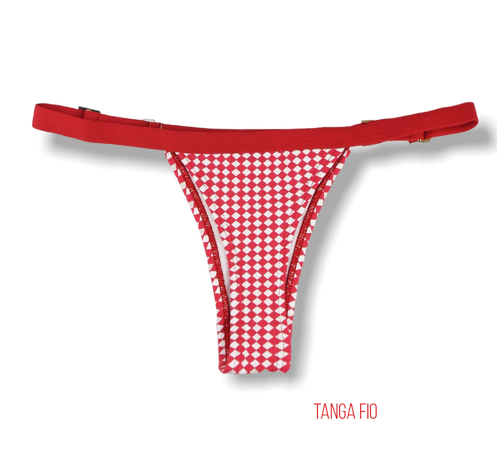 Tanga Fany Vichy Vermelho