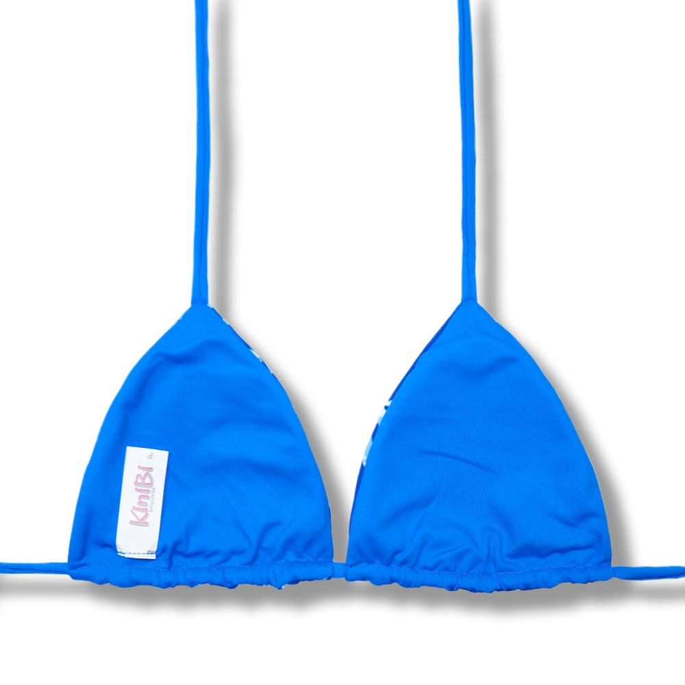 Conjunto de Biquíni Íris | Top Lua + Tanga Fany | Tanga Marquinha de Fita com Regulagem | Top Cortininha dupla face