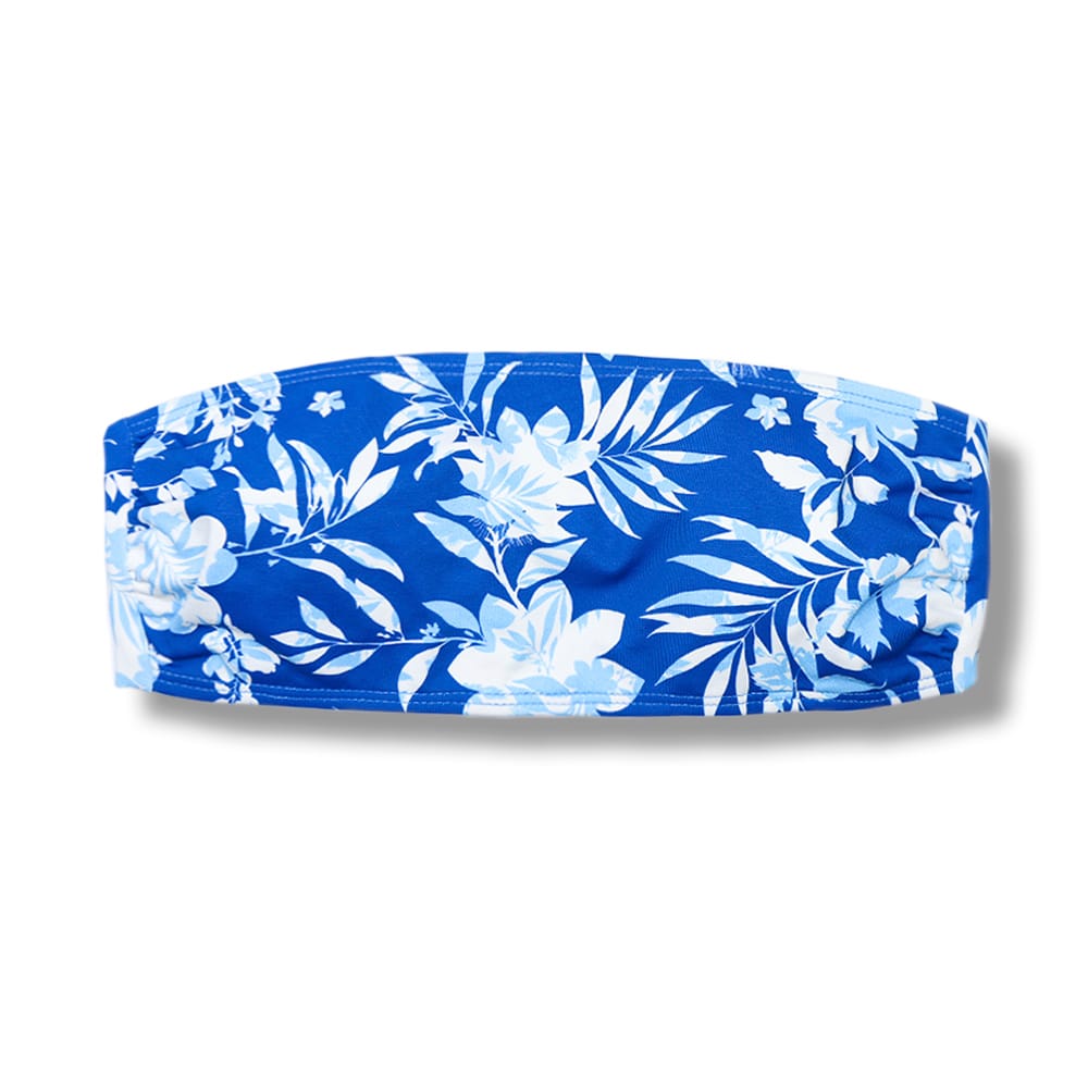 Top Faixa Íris | Tomara que Caia de Amarrar nas Costas | Biquini Estampado | Forrado | Sem Bojo