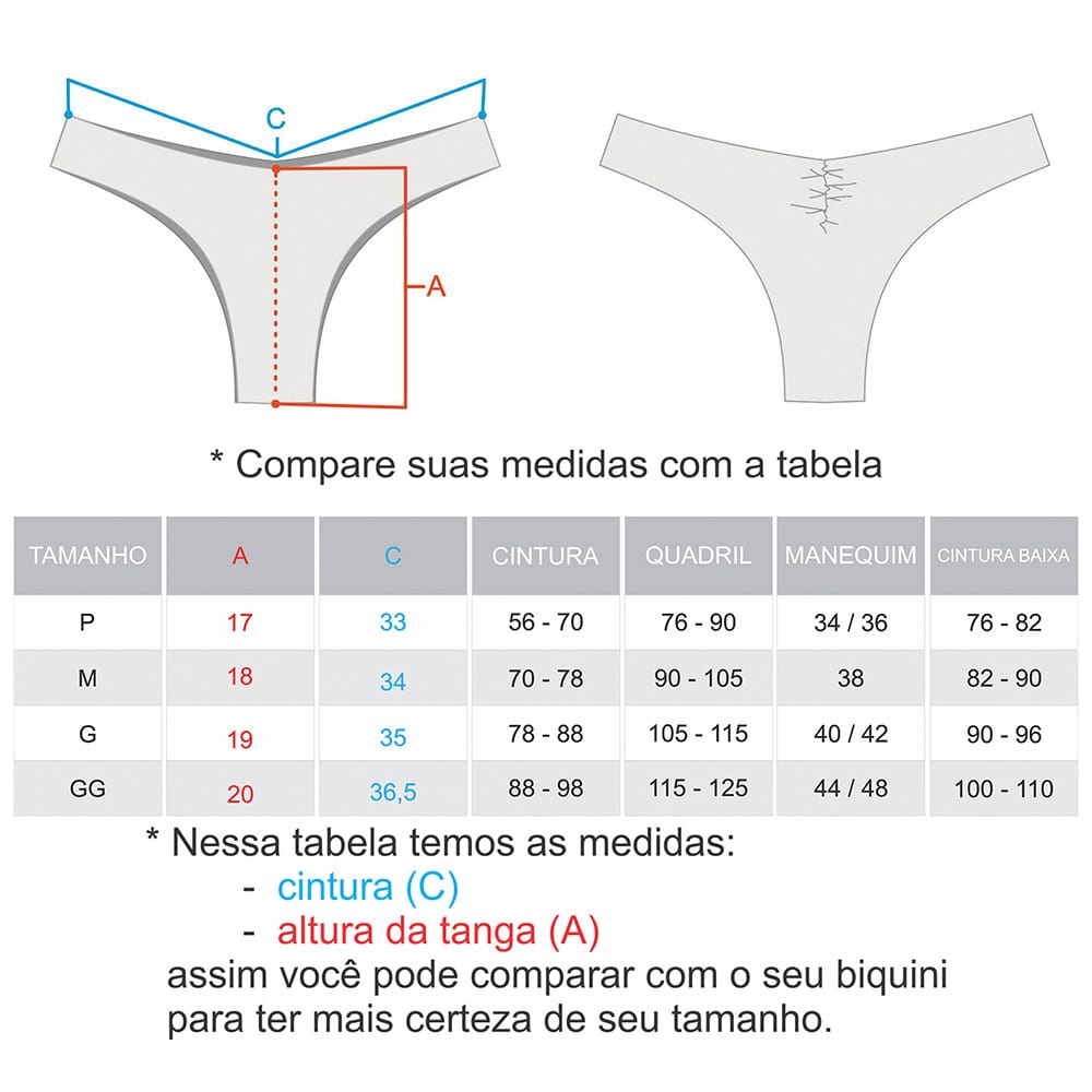 Tanga Isa Íris | Biquíni Estampado | Semi Fio | Ripple | Dupla Face Azul