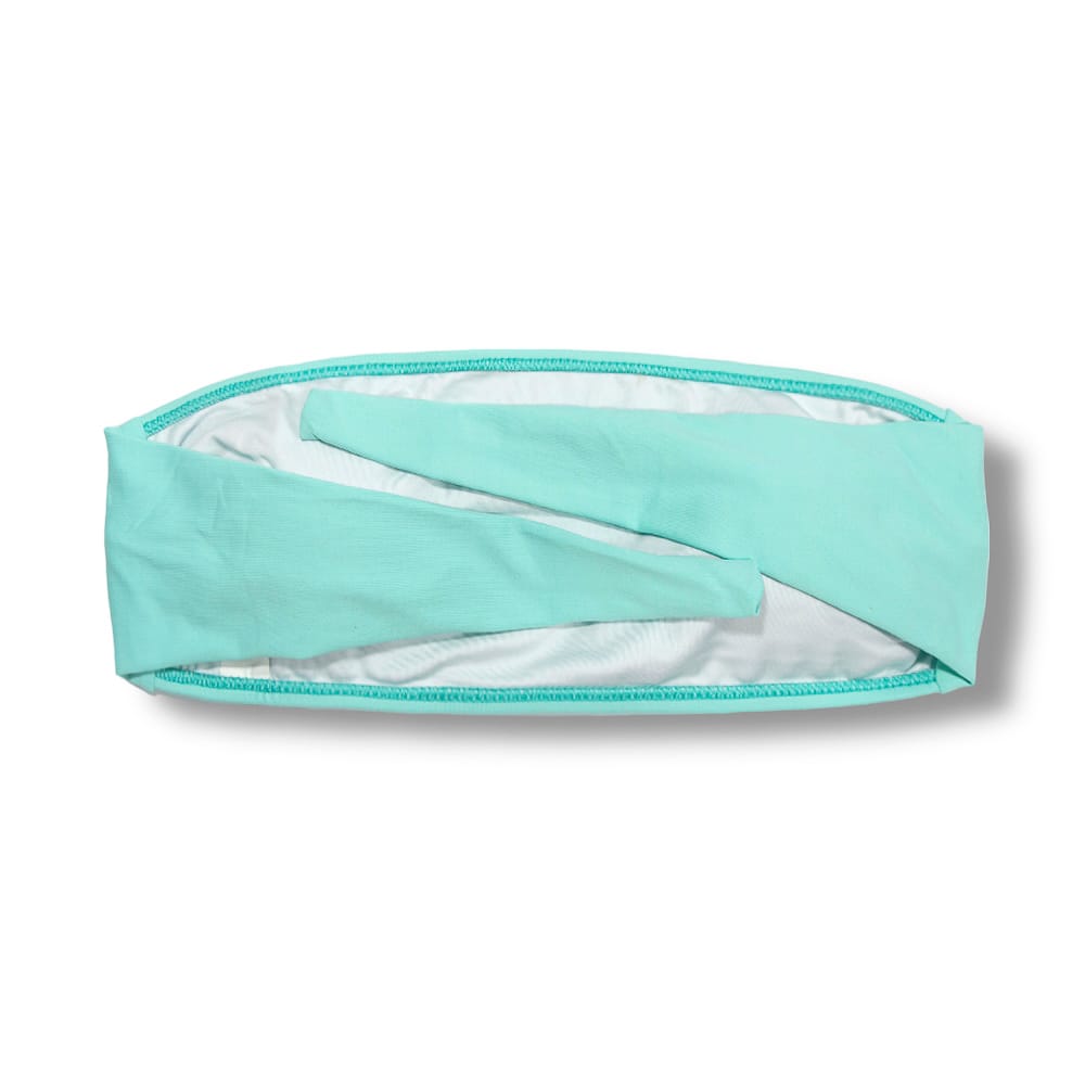 Conjunto Mix Verde Mint com Bothanic | Top Faixa + Tanga Fany |Tanga Marquinha de Fita | Top Tomara que Caia