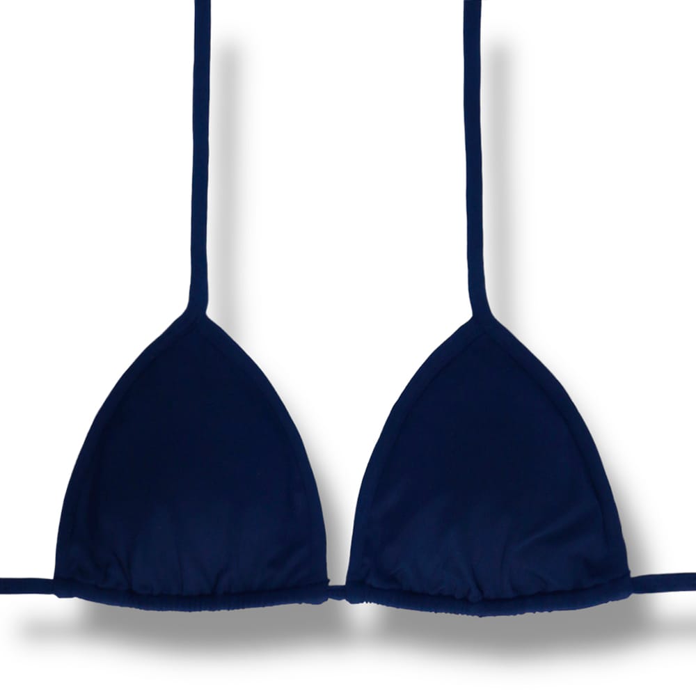 Top Mara Preto | Cortininha com Viés Tradicional | Abertura para Bojo | Tecido Liso