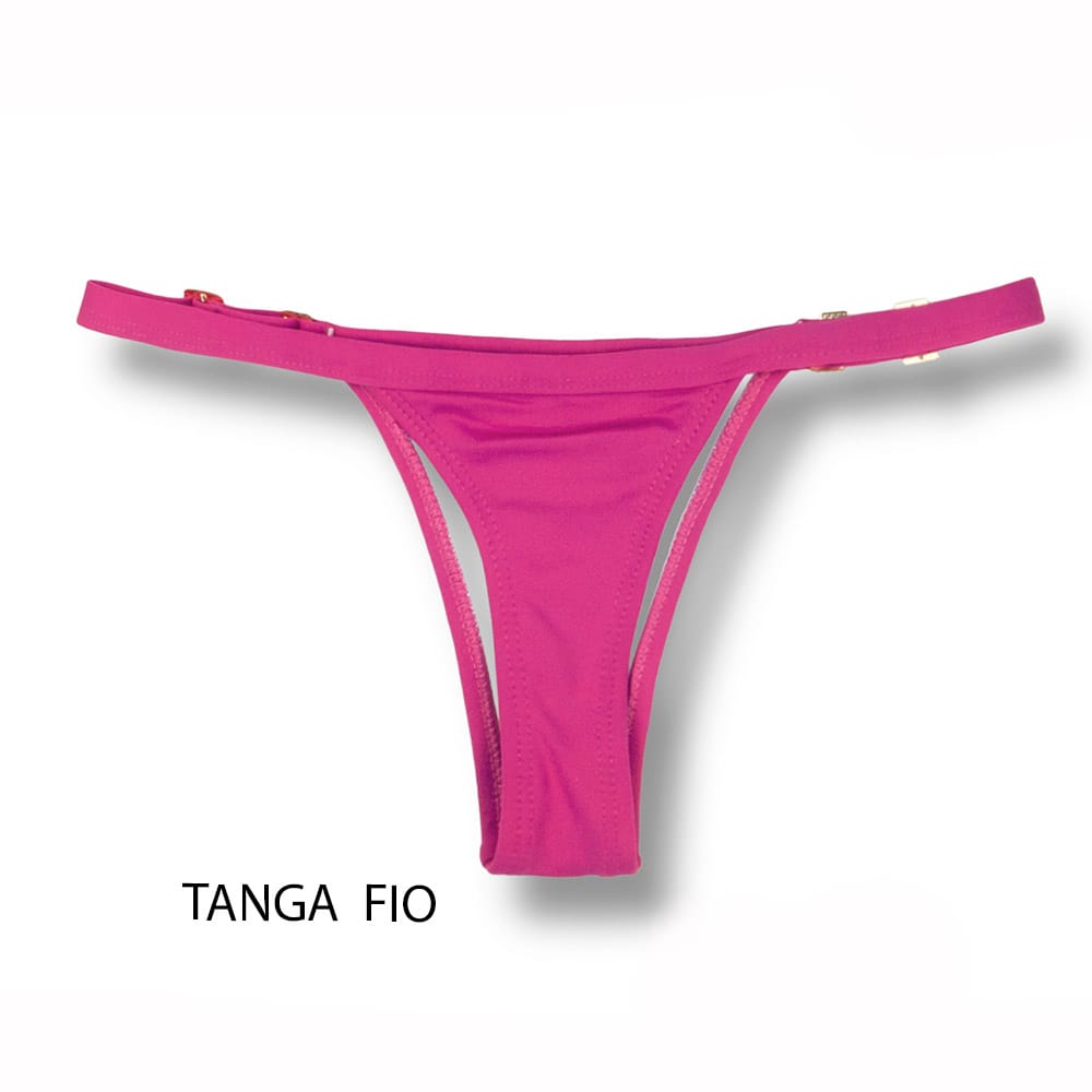 Conjunto de Biquíni Pink| Top Mara + Tanga Fany