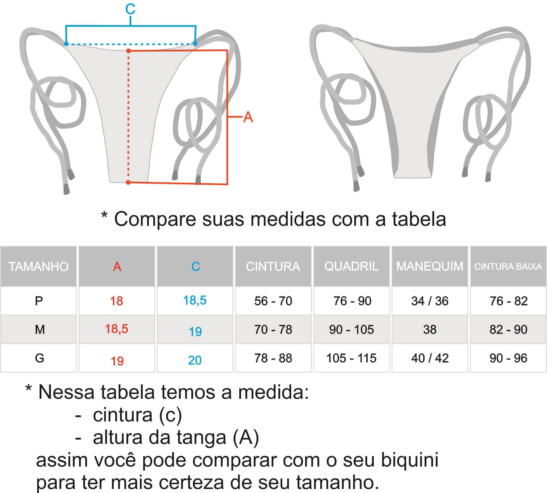 Tanga Cora Íris | Biquini Estampado | Tanga Fio Dental | Tira de Laço Fino | Dupla Face Azul | Reversível