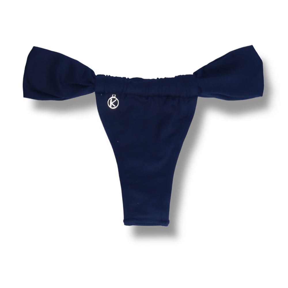 Tanga Gali Preta | Biquíni Fio Dental | Cortininha Regulável